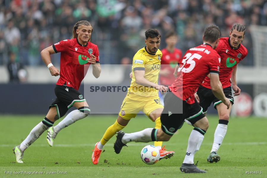 Heinz von Heiden Arena, Hannover, 02.06.2024, sport, action, DFB, Fussball, Regionalliga Nordost, Regionalliga Bayern, Relegation, Relegation zur 3. Liga, FWK, H96, FC Würzburger Kickers, Hannover 96 II - Bild-ID: 2414373 Heinz von Heiden Arena, Hannover, 02.06.2024, sport, action, DFB, Fussball, Regionalliga Nordost, Regionalliga Bayern, Relegation, Relegation zur 3. Liga, FWK, H96, FC Würzburger Kickers, Hannover 96 II - Bild-ID: 2414373