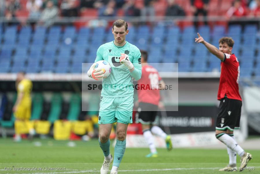 Heinz von Heiden Arena, Hannover, 02.06.2024, sport, action, DFB, Fussball, Regionalliga Nordost, Regionalliga Bayern, Relegation, Relegation zur 3. Liga, FWK, H96, FC Würzburger Kickers, Hannover 96 II - Bild-ID: 2414383 Heinz von Heiden Arena, Hannover, 02.06.2024, sport, action, DFB, Fussball, Regionalliga Nordost, Regionalliga Bayern, Relegation, Relegation zur 3. Liga, FWK, H96, FC Würzburger Kickers, Hannover 96 II - Bild-ID: 2414383