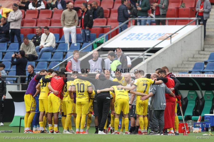 Heinz von Heiden Arena, Hannover, 02.06.2024, sport, action, DFB, Fussball, Regionalliga Nordost, Regionalliga Bayern, Relegation, Relegation zur 3. Liga, FWK, H96, FC Würzburger Kickers, Hannover 96 II - Bild-ID: 2414406