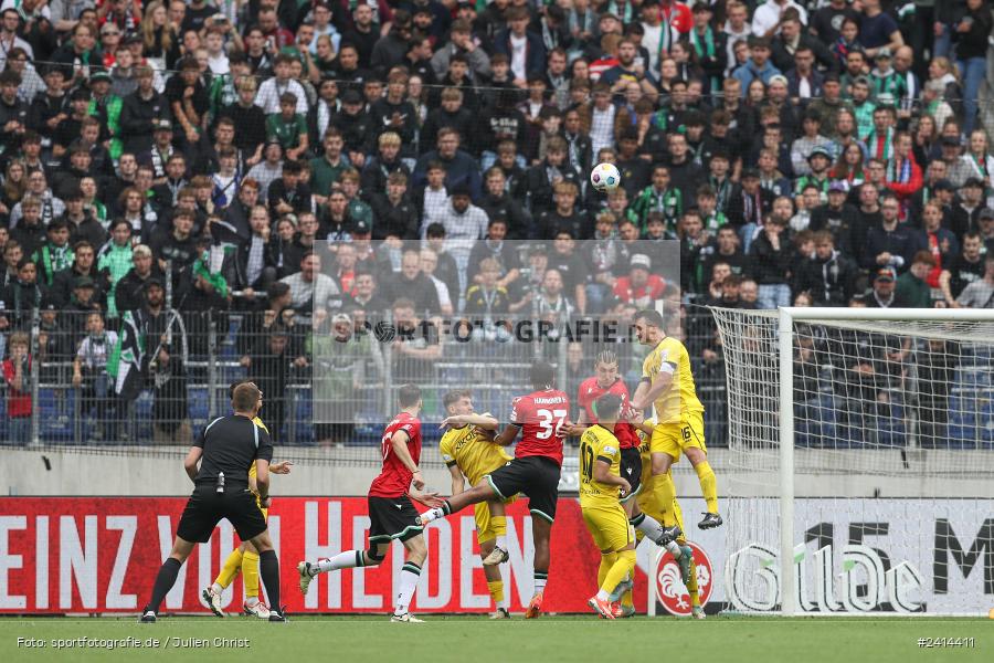 Heinz von Heiden Arena, Hannover, 02.06.2024, sport, action, DFB, Fussball, Regionalliga Nordost, Regionalliga Bayern, Relegation, Relegation zur 3. Liga, FWK, H96, FC Würzburger Kickers, Hannover 96 II - Bild-ID: 2414411