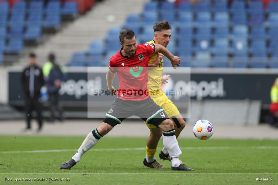 Heinz von Heiden Arena, Hannover, 02.06.2024, sport, action, DFB, Fussball, Regionalliga Nordost, Regionalliga Bayern, Relegation, Relegation zur 3. Liga, FWK, H96, FC Würzburger Kickers, Hannover 96 II - Bild-ID: 2414419