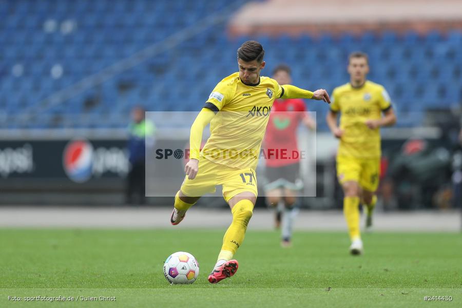 Heinz von Heiden Arena, Hannover, 02.06.2024, sport, action, DFB, Fussball, Regionalliga Nordost, Regionalliga Bayern, Relegation, Relegation zur 3. Liga, FWK, H96, FC Würzburger Kickers, Hannover 96 II - Bild-ID: 2414430