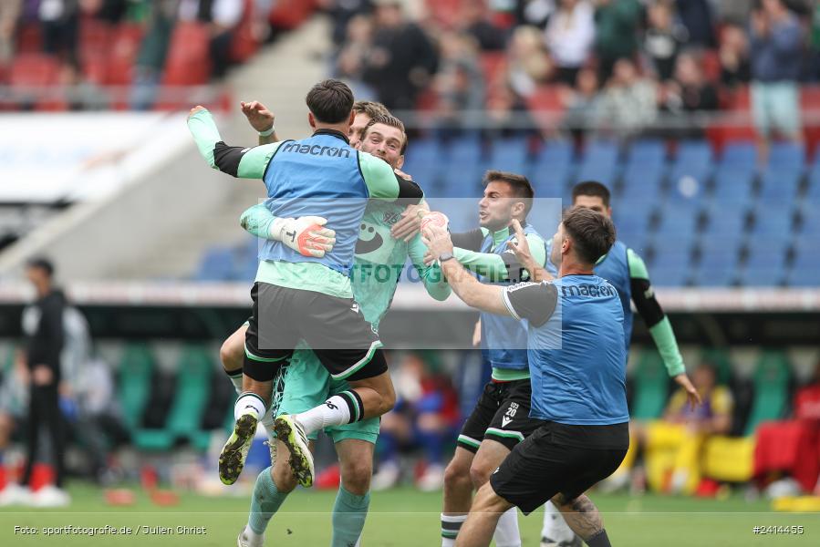 Heinz von Heiden Arena, Hannover, 02.06.2024, sport, action, DFB, Fussball, Regionalliga Nordost, Regionalliga Bayern, Relegation, Relegation zur 3. Liga, FWK, H96, FC Würzburger Kickers, Hannover 96 II - Bild-ID: 2414455 Heinz von Heiden Arena, Hannover, 02.06.2024, sport, action, DFB, Fussball, Regionalliga Nordost, Regionalliga Bayern, Relegation, Relegation zur 3. Liga, FWK, H96, FC Würzburger Kickers, Hannover 96 II - Bild-ID: 2414455