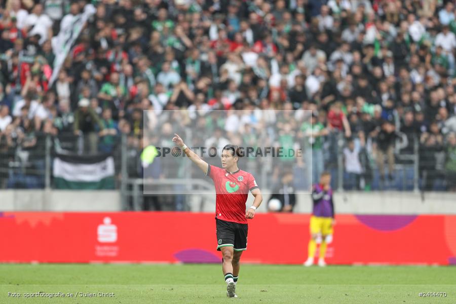 Heinz von Heiden Arena, Hannover, 02.06.2024, sport, action, DFB, Fussball, Regionalliga Nordost, Regionalliga Bayern, Relegation, Relegation zur 3. Liga, FWK, H96, FC Würzburger Kickers, Hannover 96 II - Bild-ID: 2414470 Heinz von Heiden Arena, Hannover, 02.06.2024, sport, action, DFB, Fussball, Regionalliga Nordost, Regionalliga Bayern, Relegation, Relegation zur 3. Liga, FWK, H96, FC Würzburger Kickers, Hannover 96 II - Bild-ID: 2414470