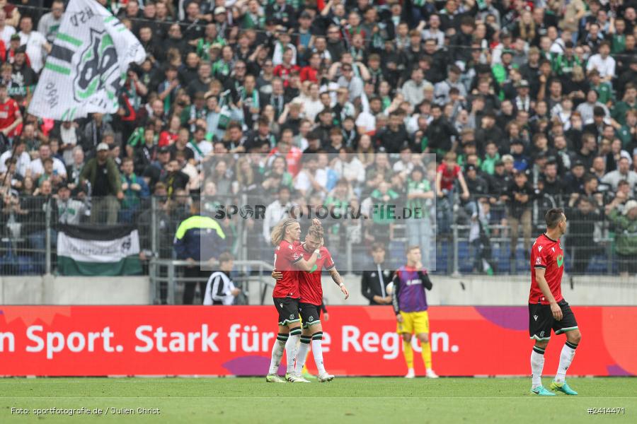 Heinz von Heiden Arena, Hannover, 02.06.2024, sport, action, DFB, Fussball, Regionalliga Nordost, Regionalliga Bayern, Relegation, Relegation zur 3. Liga, FWK, H96, FC Würzburger Kickers, Hannover 96 II - Bild-ID: 2414471 Heinz von Heiden Arena, Hannover, 02.06.2024, sport, action, DFB, Fussball, Regionalliga Nordost, Regionalliga Bayern, Relegation, Relegation zur 3. Liga, FWK, H96, FC Würzburger Kickers, Hannover 96 II - Bild-ID: 2414471