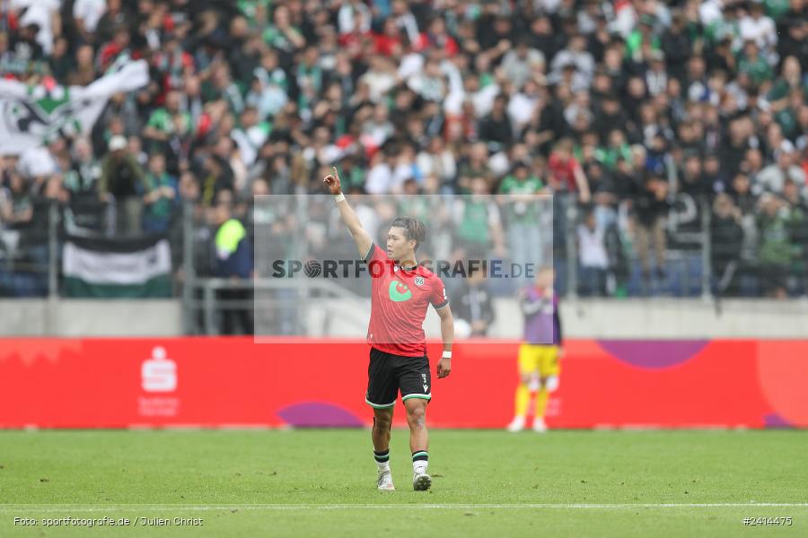 Heinz von Heiden Arena, Hannover, 02.06.2024, sport, action, DFB, Fussball, Regionalliga Nordost, Regionalliga Bayern, Relegation, Relegation zur 3. Liga, FWK, H96, FC Würzburger Kickers, Hannover 96 II - Bild-ID: 2414475 Heinz von Heiden Arena, Hannover, 02.06.2024, sport, action, DFB, Fussball, Regionalliga Nordost, Regionalliga Bayern, Relegation, Relegation zur 3. Liga, FWK, H96, FC Würzburger Kickers, Hannover 96 II - Bild-ID: 2414475
