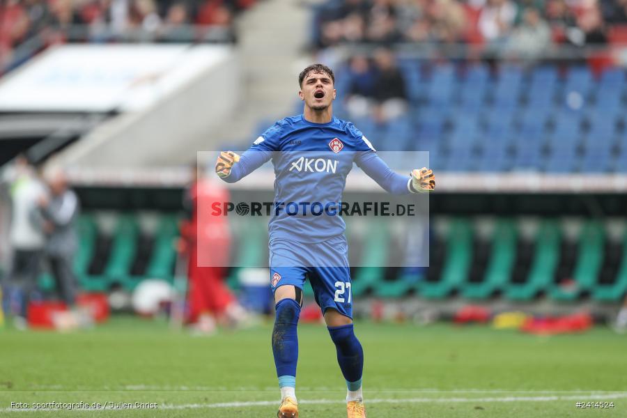 Heinz von Heiden Arena, Hannover, 02.06.2024, sport, action, DFB, Fussball, Regionalliga Nordost, Regionalliga Bayern, Relegation, Relegation zur 3. Liga, FWK, H96, FC Würzburger Kickers, Hannover 96 II - Bild-ID: 2414524