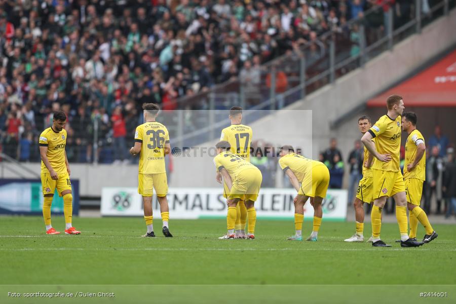 Heinz von Heiden Arena, Hannover, 02.06.2024, sport, action, DFB, Fussball, Regionalliga Nordost, Regionalliga Bayern, Relegation, Relegation zur 3. Liga, FWK, H96, FC Würzburger Kickers, Hannover 96 II - Bild-ID: 2414601 Heinz von Heiden Arena, Hannover, 02.06.2024, sport, action, DFB, Fussball, Regionalliga Nordost, Regionalliga Bayern, Relegation, Relegation zur 3. Liga, FWK, H96, FC Würzburger Kickers, Hannover 96 II - Bild-ID: 2414601