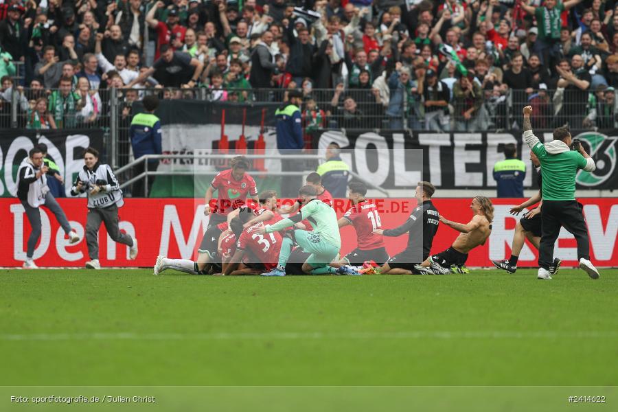 Heinz von Heiden Arena, Hannover, 02.06.2024, sport, action, DFB, Fussball, Regionalliga Nordost, Regionalliga Bayern, Relegation, Relegation zur 3. Liga, FWK, H96, FC Würzburger Kickers, Hannover 96 II - Bild-ID: 2414622 Heinz von Heiden Arena, Hannover, 02.06.2024, sport, action, DFB, Fussball, Regionalliga Nordost, Regionalliga Bayern, Relegation, Relegation zur 3. Liga, FWK, H96, FC Würzburger Kickers, Hannover 96 II - Bild-ID: 2414622