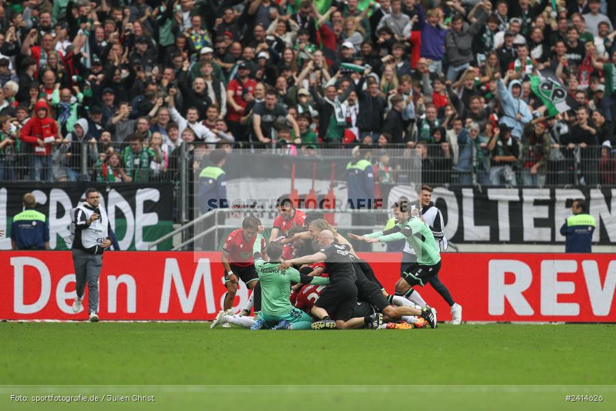 Heinz von Heiden Arena, Hannover, 02.06.2024, sport, action, DFB, Fussball, Regionalliga Nordost, Regionalliga Bayern, Relegation, Relegation zur 3. Liga, FWK, H96, FC Würzburger Kickers, Hannover 96 II - Bild-ID: 2414626 Heinz von Heiden Arena, Hannover, 02.06.2024, sport, action, DFB, Fussball, Regionalliga Nordost, Regionalliga Bayern, Relegation, Relegation zur 3. Liga, FWK, H96, FC Würzburger Kickers, Hannover 96 II - Bild-ID: 2414626
