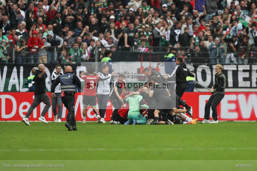 Heinz von Heiden Arena, Hannover, 02.06.2024, sport, action, DFB, Fussball, Regionalliga Nordost, Regionalliga Bayern, Relegation, Relegation zur 3. Liga, FWK, H96, FC Würzburger Kickers, Hannover 96 II - Bild-ID: 2414628 Heinz von Heiden Arena, Hannover, 02.06.2024, sport, action, DFB, Fussball, Regionalliga Nordost, Regionalliga Bayern, Relegation, Relegation zur 3. Liga, FWK, H96, FC Würzburger Kickers, Hannover 96 II - Bild-ID: 2414628
