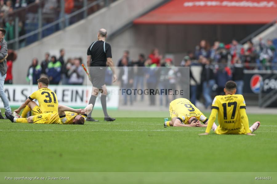 Heinz von Heiden Arena, Hannover, 02.06.2024, sport, action, DFB, Fussball, Regionalliga Nordost, Regionalliga Bayern, Relegation, Relegation zur 3. Liga, FWK, H96, FC Würzburger Kickers, Hannover 96 II - Bild-ID: 2414631 Heinz von Heiden Arena, Hannover, 02.06.2024, sport, action, DFB, Fussball, Regionalliga Nordost, Regionalliga Bayern, Relegation, Relegation zur 3. Liga, FWK, H96, FC Würzburger Kickers, Hannover 96 II - Bild-ID: 2414631