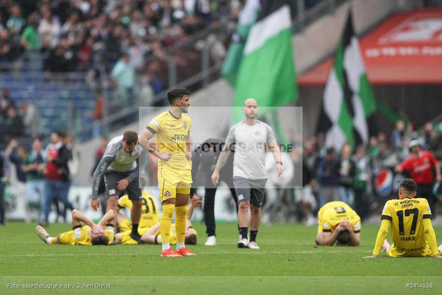 Heinz von Heiden Arena, Hannover, 02.06.2024, sport, action, DFB, Fussball, Regionalliga Nordost, Regionalliga Bayern, Relegation, Relegation zur 3. Liga, FWK, H96, FC Würzburger Kickers, Hannover 96 II - Bild-ID: 2414638 Heinz von Heiden Arena, Hannover, 02.06.2024, sport, action, DFB, Fussball, Regionalliga Nordost, Regionalliga Bayern, Relegation, Relegation zur 3. Liga, FWK, H96, FC Würzburger Kickers, Hannover 96 II - Bild-ID: 2414638