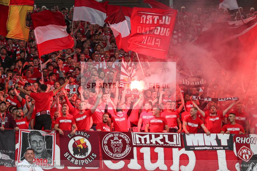 Heinz von Heiden Arena, Hannover, 02.06.2024, sport, action, DFB, Fussball, Regionalliga Nordost, Regionalliga Bayern, Relegation, Relegation zur 3. Liga, FWK, H96, FC Würzburger Kickers, Hannover 96 II - Bild-ID: 2414685 Heinz von Heiden Arena, Hannover, 02.06.2024, sport, action, DFB, Fussball, Regionalliga Nordost, Regionalliga Bayern, Relegation, Relegation zur 3. Liga, FWK, H96, FC Würzburger Kickers, Hannover 96 II - Bild-ID: 2414685