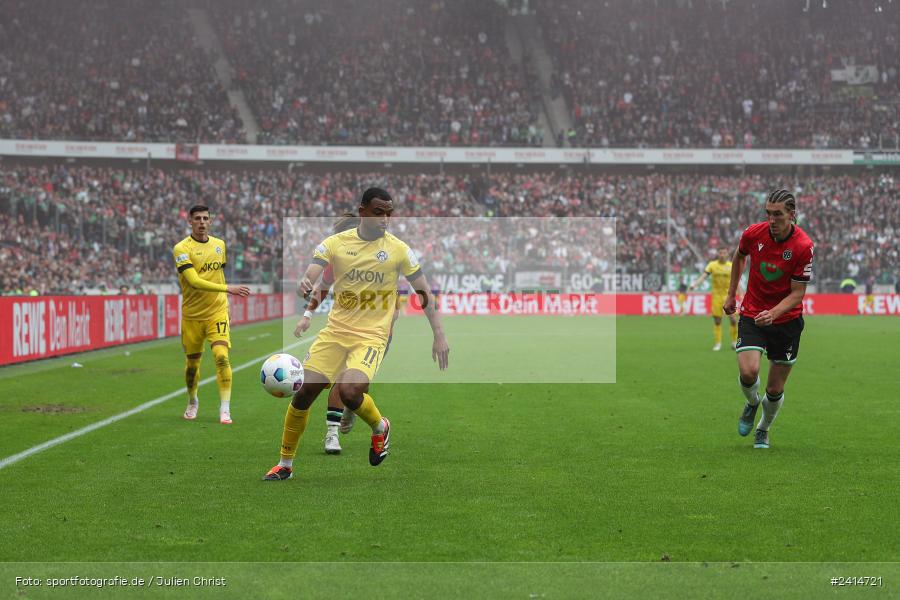 Heinz von Heiden Arena, Hannover, 02.06.2024, sport, action, DFB, Fussball, Regionalliga Nordost, Regionalliga Bayern, Relegation, Relegation zur 3. Liga, FWK, H96, FC Würzburger Kickers, Hannover 96 II - Bild-ID: 2414721 Heinz von Heiden Arena, Hannover, 02.06.2024, sport, action, DFB, Fussball, Regionalliga Nordost, Regionalliga Bayern, Relegation, Relegation zur 3. Liga, FWK, H96, FC Würzburger Kickers, Hannover 96 II - Bild-ID: 2414721