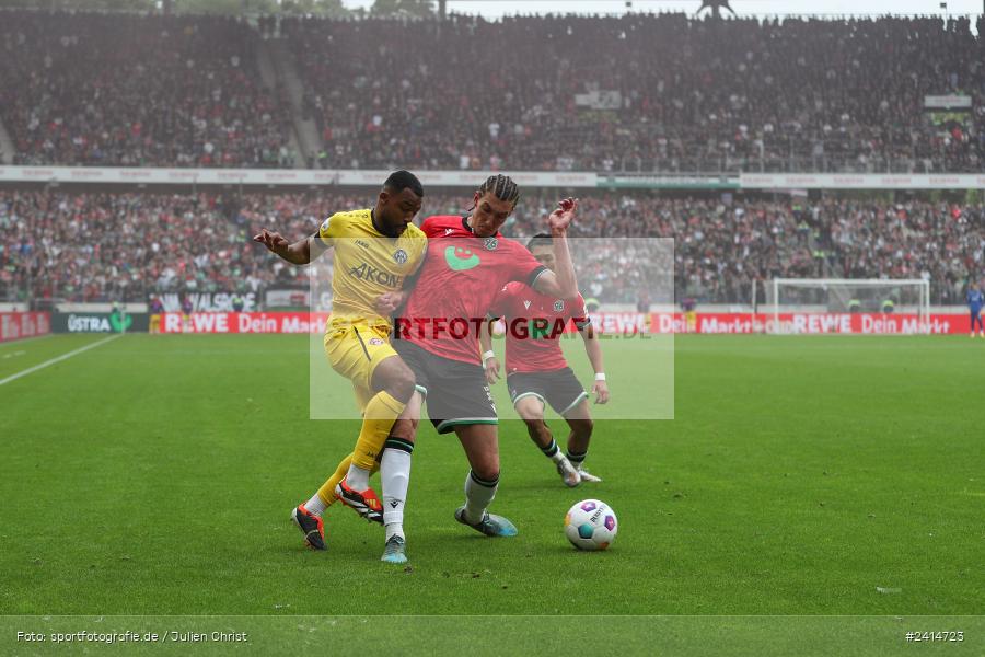 Heinz von Heiden Arena, Hannover, 02.06.2024, sport, action, DFB, Fussball, Regionalliga Nordost, Regionalliga Bayern, Relegation, Relegation zur 3. Liga, FWK, H96, FC Würzburger Kickers, Hannover 96 II - Bild-ID: 2414723 Heinz von Heiden Arena, Hannover, 02.06.2024, sport, action, DFB, Fussball, Regionalliga Nordost, Regionalliga Bayern, Relegation, Relegation zur 3. Liga, FWK, H96, FC Würzburger Kickers, Hannover 96 II - Bild-ID: 2414723