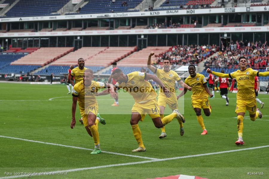 Heinz von Heiden Arena, Hannover, 02.06.2024, sport, action, DFB, Fussball, Regionalliga Nordost, Regionalliga Bayern, Relegation, Relegation zur 3. Liga, FWK, H96, FC Würzburger Kickers, Hannover 96 II - Bild-ID: 2414763 Heinz von Heiden Arena, Hannover, 02.06.2024, sport, action, DFB, Fussball, Regionalliga Nordost, Regionalliga Bayern, Relegation, Relegation zur 3. Liga, FWK, H96, FC Würzburger Kickers, Hannover 96 II - Bild-ID: 2414763