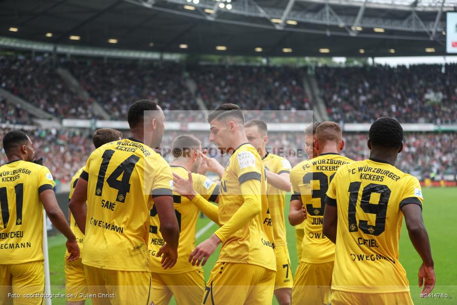 Heinz von Heiden Arena, Hannover, 02.06.2024, sport, action, DFB, Fussball, Regionalliga Nordost, Regionalliga Bayern, Relegation, Relegation zur 3. Liga, FWK, H96, FC Würzburger Kickers, Hannover 96 II - Bild-ID: 2414786 Heinz von Heiden Arena, Hannover, 02.06.2024, sport, action, DFB, Fussball, Regionalliga Nordost, Regionalliga Bayern, Relegation, Relegation zur 3. Liga, FWK, H96, FC Würzburger Kickers, Hannover 96 II - Bild-ID: 2414786
