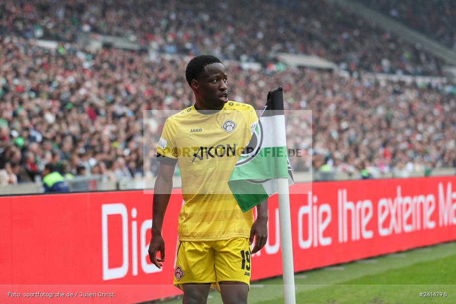 Heinz von Heiden Arena, Hannover, 02.06.2024, sport, action, DFB, Fussball, Regionalliga Nordost, Regionalliga Bayern, Relegation, Relegation zur 3. Liga, FWK, H96, FC Würzburger Kickers, Hannover 96 II - Bild-ID: 2414798