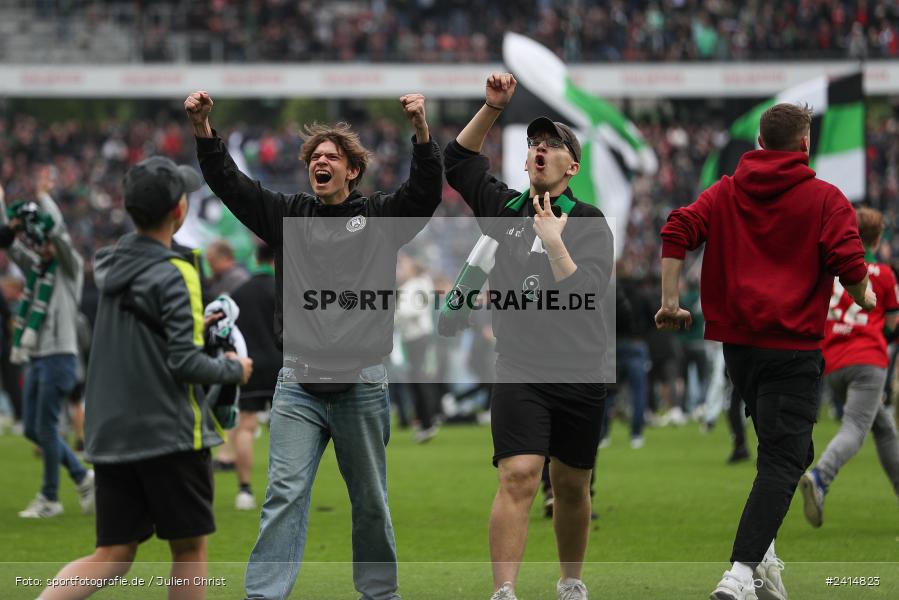 Heinz von Heiden Arena, Hannover, 02.06.2024, sport, action, DFB, Fussball, Regionalliga Nordost, Regionalliga Bayern, Relegation, Relegation zur 3. Liga, FWK, H96, FC Würzburger Kickers, Hannover 96 II - Bild-ID: 2414823 Heinz von Heiden Arena, Hannover, 02.06.2024, sport, action, DFB, Fussball, Regionalliga Nordost, Regionalliga Bayern, Relegation, Relegation zur 3. Liga, FWK, H96, FC Würzburger Kickers, Hannover 96 II - Bild-ID: 2414823