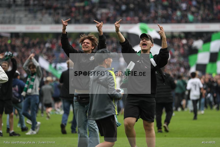 Heinz von Heiden Arena, Hannover, 02.06.2024, sport, action, DFB, Fussball, Regionalliga Nordost, Regionalliga Bayern, Relegation, Relegation zur 3. Liga, FWK, H96, FC Würzburger Kickers, Hannover 96 II - Bild-ID: 2414825 Heinz von Heiden Arena, Hannover, 02.06.2024, sport, action, DFB, Fussball, Regionalliga Nordost, Regionalliga Bayern, Relegation, Relegation zur 3. Liga, FWK, H96, FC Würzburger Kickers, Hannover 96 II - Bild-ID: 2414825