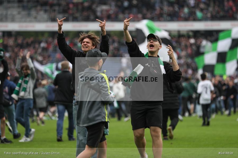 Heinz von Heiden Arena, Hannover, 02.06.2024, sport, action, DFB, Fussball, Regionalliga Nordost, Regionalliga Bayern, Relegation, Relegation zur 3. Liga, FWK, H96, FC Würzburger Kickers, Hannover 96 II - Bild-ID: 2414826 Heinz von Heiden Arena, Hannover, 02.06.2024, sport, action, DFB, Fussball, Regionalliga Nordost, Regionalliga Bayern, Relegation, Relegation zur 3. Liga, FWK, H96, FC Würzburger Kickers, Hannover 96 II - Bild-ID: 2414826