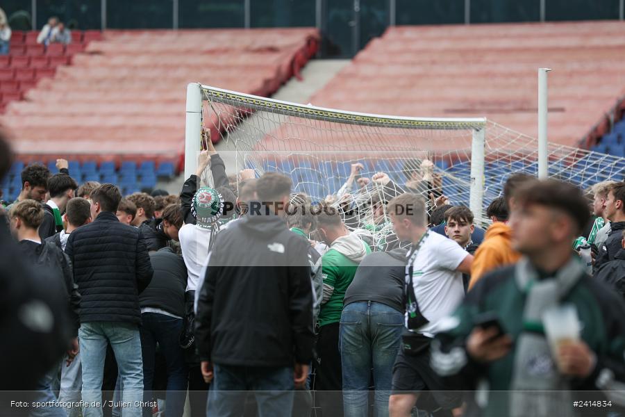 Heinz von Heiden Arena, Hannover, 02.06.2024, sport, action, DFB, Fussball, Regionalliga Nordost, Regionalliga Bayern, Relegation, Relegation zur 3. Liga, FWK, H96, FC Würzburger Kickers, Hannover 96 II - Bild-ID: 2414834 Heinz von Heiden Arena, Hannover, 02.06.2024, sport, action, DFB, Fussball, Regionalliga Nordost, Regionalliga Bayern, Relegation, Relegation zur 3. Liga, FWK, H96, FC Würzburger Kickers, Hannover 96 II - Bild-ID: 2414834