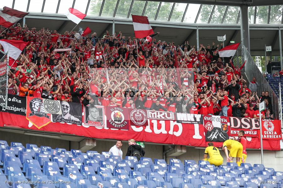 Heinz von Heiden Arena, Hannover, 02.06.2024, sport, action, DFB, Fussball, Regionalliga Nordost, Regionalliga Bayern, Relegation, Relegation zur 3. Liga, FWK, H96, FC Würzburger Kickers, Hannover 96 II - Bild-ID: 2414848 Heinz von Heiden Arena, Hannover, 02.06.2024, sport, action, DFB, Fussball, Regionalliga Nordost, Regionalliga Bayern, Relegation, Relegation zur 3. Liga, FWK, H96, FC Würzburger Kickers, Hannover 96 II - Bild-ID: 2414848