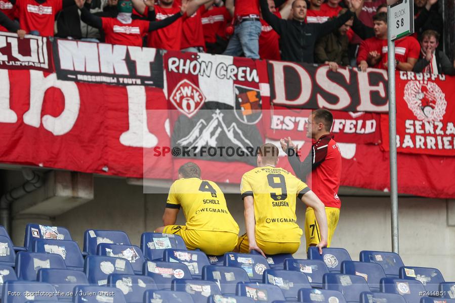 Heinz von Heiden Arena, Hannover, 02.06.2024, sport, action, DFB, Fussball, Regionalliga Nordost, Regionalliga Bayern, Relegation, Relegation zur 3. Liga, FWK, H96, FC Würzburger Kickers, Hannover 96 II - Bild-ID: 2414851 Heinz von Heiden Arena, Hannover, 02.06.2024, sport, action, DFB, Fussball, Regionalliga Nordost, Regionalliga Bayern, Relegation, Relegation zur 3. Liga, FWK, H96, FC Würzburger Kickers, Hannover 96 II - Bild-ID: 2414851