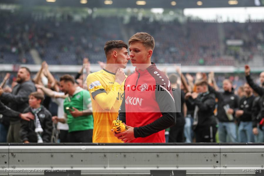 Heinz von Heiden Arena, Hannover, 02.06.2024, sport, action, DFB, Fussball, Regionalliga Nordost, Regionalliga Bayern, Relegation, Relegation zur 3. Liga, FWK, H96, FC Würzburger Kickers, Hannover 96 II - Bild-ID: 2414852 Heinz von Heiden Arena, Hannover, 02.06.2024, sport, action, DFB, Fussball, Regionalliga Nordost, Regionalliga Bayern, Relegation, Relegation zur 3. Liga, FWK, H96, FC Würzburger Kickers, Hannover 96 II - Bild-ID: 2414852