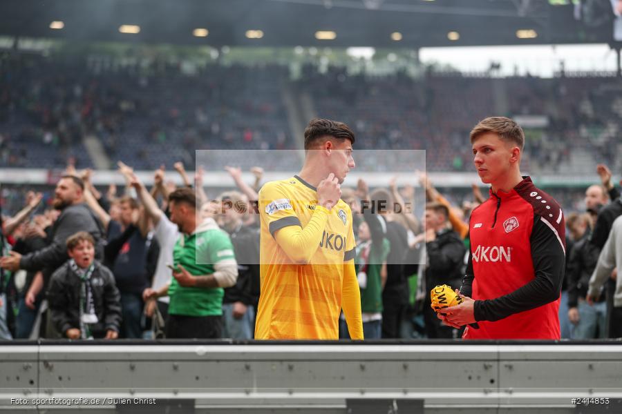 Heinz von Heiden Arena, Hannover, 02.06.2024, sport, action, DFB, Fussball, Regionalliga Nordost, Regionalliga Bayern, Relegation, Relegation zur 3. Liga, FWK, H96, FC Würzburger Kickers, Hannover 96 II - Bild-ID: 2414853 Heinz von Heiden Arena, Hannover, 02.06.2024, sport, action, DFB, Fussball, Regionalliga Nordost, Regionalliga Bayern, Relegation, Relegation zur 3. Liga, FWK, H96, FC Würzburger Kickers, Hannover 96 II - Bild-ID: 2414853