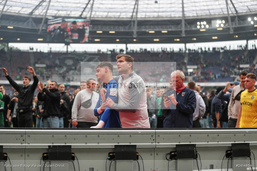 Heinz von Heiden Arena, Hannover, 02.06.2024, sport, action, DFB, Fussball, Regionalliga Nordost, Regionalliga Bayern, Relegation, Relegation zur 3. Liga, FWK, H96, FC Würzburger Kickers, Hannover 96 II - Bild-ID: 2414856 Heinz von Heiden Arena, Hannover, 02.06.2024, sport, action, DFB, Fussball, Regionalliga Nordost, Regionalliga Bayern, Relegation, Relegation zur 3. Liga, FWK, H96, FC Würzburger Kickers, Hannover 96 II - Bild-ID: 2414856