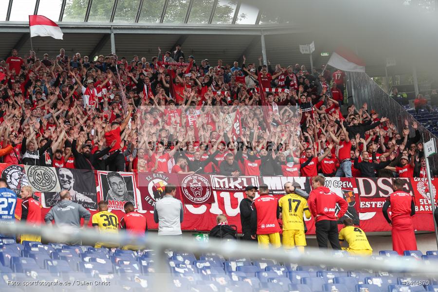 Heinz von Heiden Arena, Hannover, 02.06.2024, sport, action, DFB, Fussball, Regionalliga Nordost, Regionalliga Bayern, Relegation, Relegation zur 3. Liga, FWK, H96, FC Würzburger Kickers, Hannover 96 II - Bild-ID: 2414870 Heinz von Heiden Arena, Hannover, 02.06.2024, sport, action, DFB, Fussball, Regionalliga Nordost, Regionalliga Bayern, Relegation, Relegation zur 3. Liga, FWK, H96, FC Würzburger Kickers, Hannover 96 II - Bild-ID: 2414870