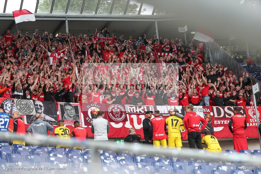 Heinz von Heiden Arena, Hannover, 02.06.2024, sport, action, DFB, Fussball, Regionalliga Nordost, Regionalliga Bayern, Relegation, Relegation zur 3. Liga, FWK, H96, FC Würzburger Kickers, Hannover 96 II - Bild-ID: 2414871 Heinz von Heiden Arena, Hannover, 02.06.2024, sport, action, DFB, Fussball, Regionalliga Nordost, Regionalliga Bayern, Relegation, Relegation zur 3. Liga, FWK, H96, FC Würzburger Kickers, Hannover 96 II - Bild-ID: 2414871