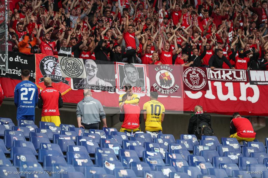 Heinz von Heiden Arena, Hannover, 02.06.2024, sport, action, DFB, Fussball, Regionalliga Nordost, Regionalliga Bayern, Relegation, Relegation zur 3. Liga, FWK, H96, FC Würzburger Kickers, Hannover 96 II - Bild-ID: 2414876 Heinz von Heiden Arena, Hannover, 02.06.2024, sport, action, DFB, Fussball, Regionalliga Nordost, Regionalliga Bayern, Relegation, Relegation zur 3. Liga, FWK, H96, FC Würzburger Kickers, Hannover 96 II - Bild-ID: 2414876