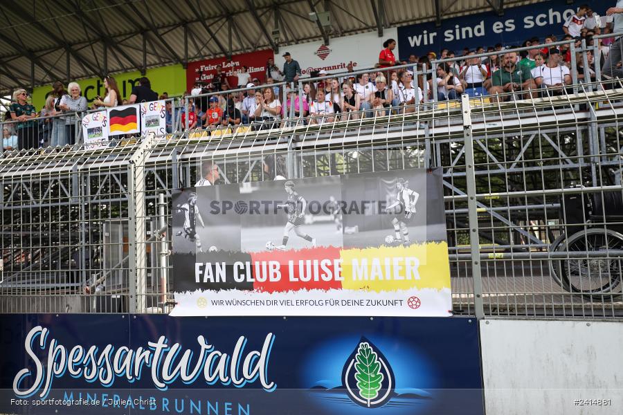 Stadion am Schönbusch, Aschaffenburg, 08.06.2024, sport, action, DFB, Fussball, Juniorinnen, Womens U16, Länderspiel, GER, USA, Deutschland - Bild-ID: 2414881