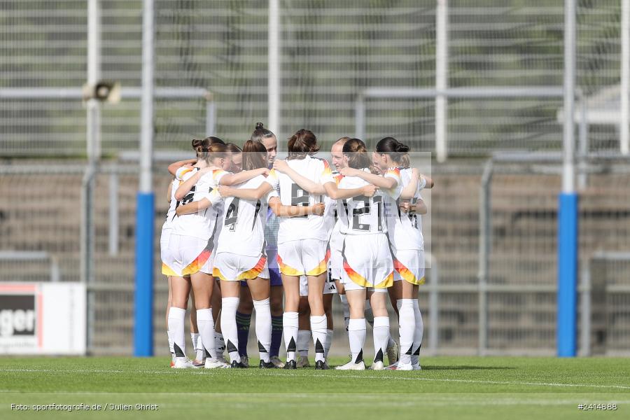 Stadion am Schönbusch, Aschaffenburg, 08.06.2024, sport, action, DFB, Fussball, Juniorinnen, Womens U16, Länderspiel, GER, USA, Deutschland - Bild-ID: 2414888