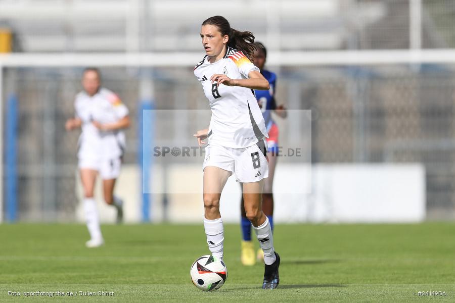 Stadion am Schönbusch, Aschaffenburg, 08.06.2024, sport, action, DFB, Fussball, Juniorinnen, Womens U16, Länderspiel, GER, USA, Deutschland - Bild-ID: 2414906