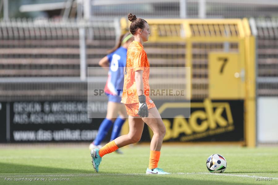 Stadion am Schönbusch, Aschaffenburg, 08.06.2024, sport, action, DFB, Fussball, Juniorinnen, Womens U16, Länderspiel, GER, USA, Deutschland - Bild-ID: 2414927