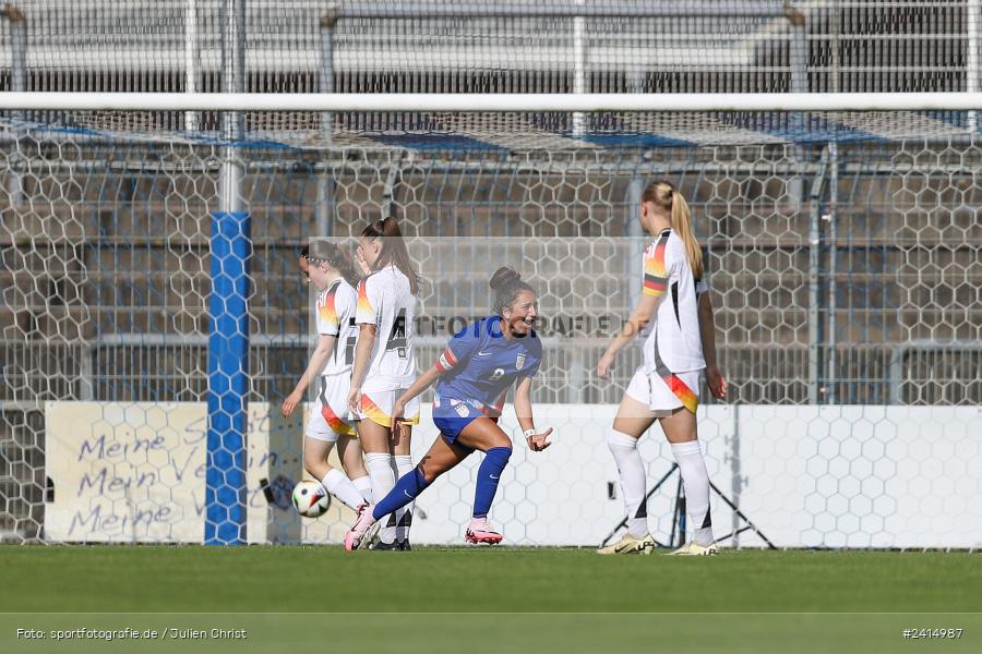 Stadion am Schönbusch, Aschaffenburg, 08.06.2024, sport, action, DFB, Fussball, Juniorinnen, Womens U16, Länderspiel, GER, USA, Deutschland - Bild-ID: 2414987