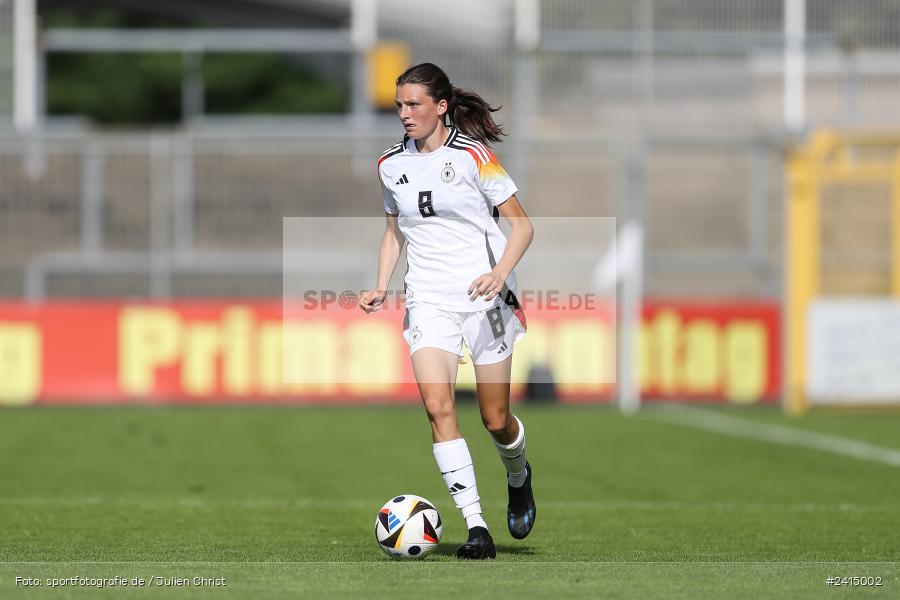 Stadion am Schönbusch, Aschaffenburg, 08.06.2024, sport, action, DFB, Fussball, Juniorinnen, Womens U16, Länderspiel, GER, USA, Deutschland - Bild-ID: 2415002