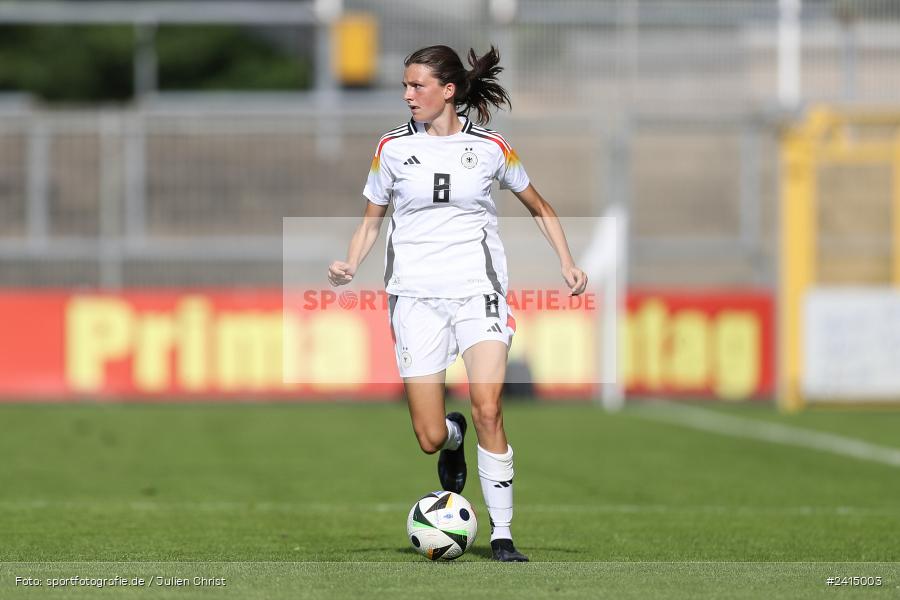 Stadion am Schönbusch, Aschaffenburg, 08.06.2024, sport, action, DFB, Fussball, Juniorinnen, Womens U16, Länderspiel, GER, USA, Deutschland - Bild-ID: 2415003