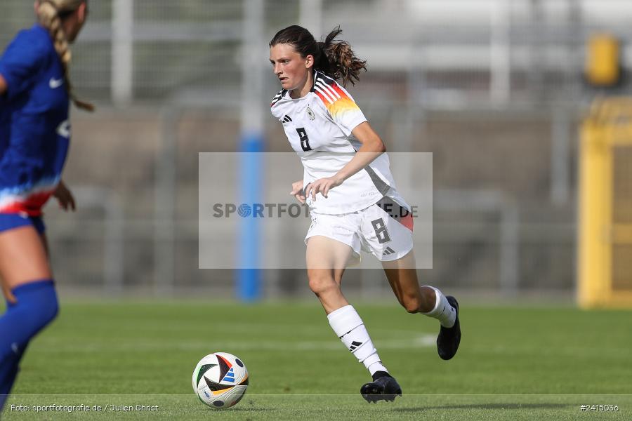 Stadion am Schönbusch, Aschaffenburg, 08.06.2024, sport, action, DFB, Fussball, Juniorinnen, Womens U16, Länderspiel, GER, USA, Deutschland - Bild-ID: 2415036