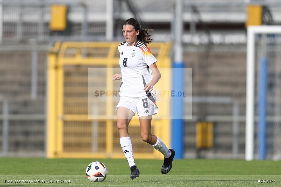 Stadion am Schönbusch, Aschaffenburg, 08.06.2024, sport, action, DFB, Fussball, Juniorinnen, Womens U16, Länderspiel, GER, USA, Deutschland - Bild-ID: 2415099