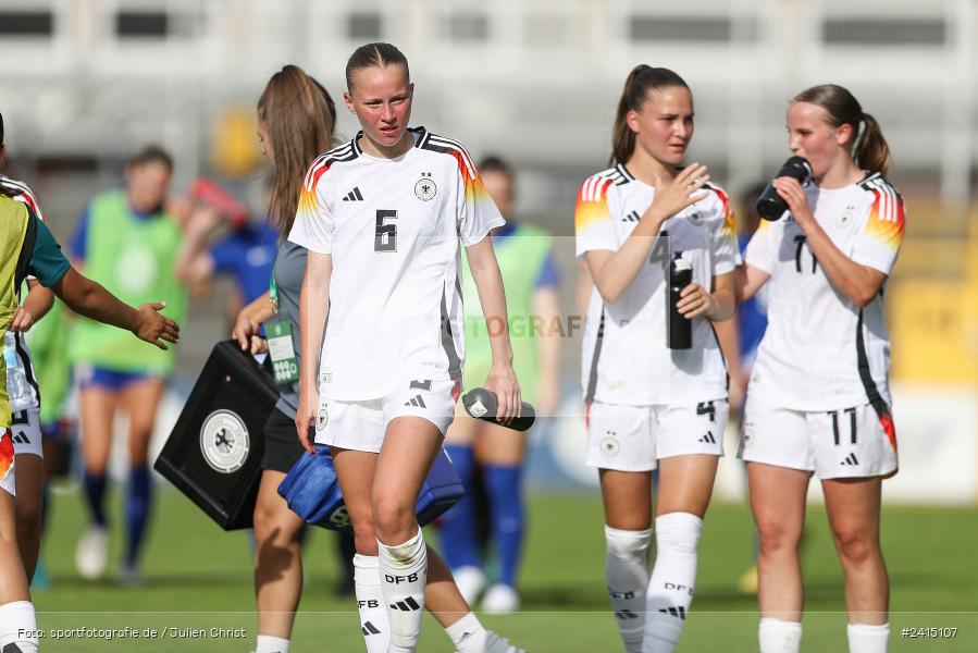 Stadion am Schönbusch, Aschaffenburg, 08.06.2024, sport, action, DFB, Fussball, Juniorinnen, Womens U16, Länderspiel, GER, USA, Deutschland - Bild-ID: 2415107