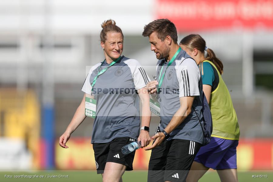 Stadion am Schönbusch, Aschaffenburg, 08.06.2024, sport, action, DFB, Fussball, Juniorinnen, Womens U16, Länderspiel, GER, USA, Deutschland - Bild-ID: 2415110