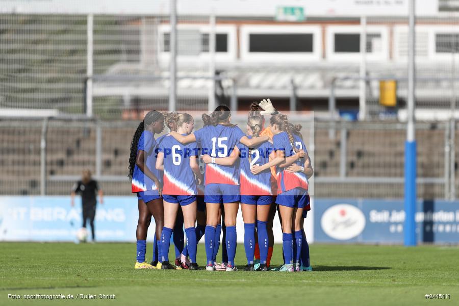 Stadion am Schönbusch, Aschaffenburg, 08.06.2024, sport, action, DFB, Fussball, Juniorinnen, Womens U16, Länderspiel, GER, USA, Deutschland - Bild-ID: 2415111