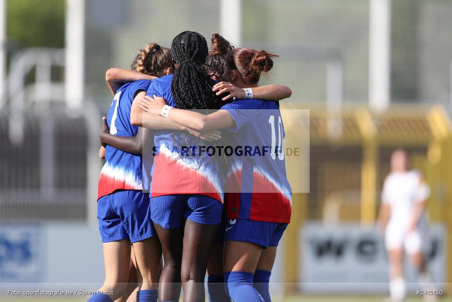 Stadion am Schönbusch, Aschaffenburg, 08.06.2024, sport, action, DFB, Fussball, Juniorinnen, Womens U16, Länderspiel, GER, USA, Deutschland - Bild-ID: 2415130