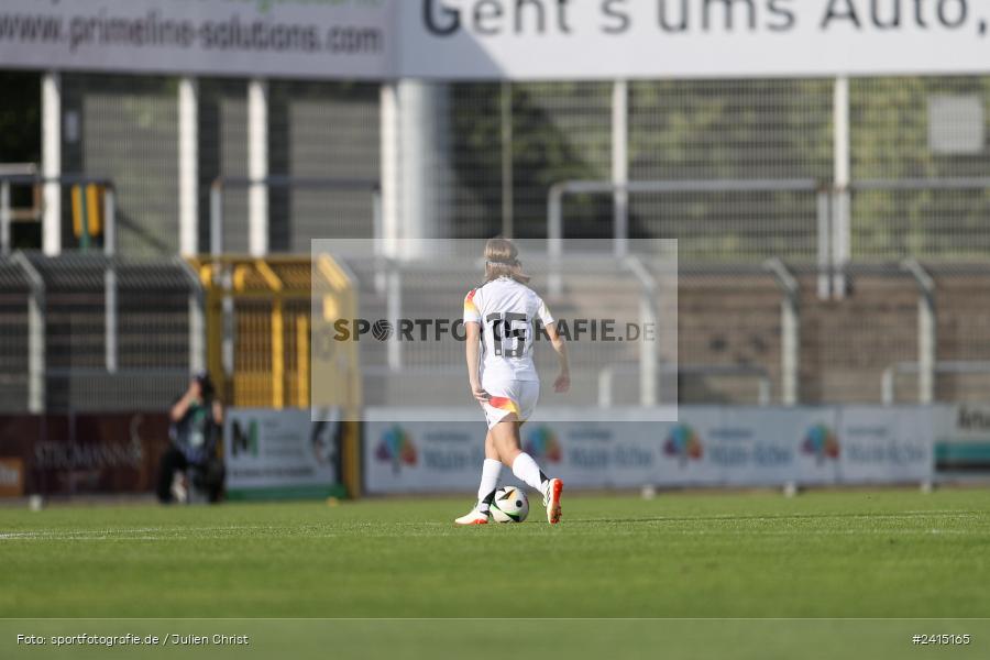 Stadion am Schönbusch, Aschaffenburg, 08.06.2024, sport, action, DFB, Fussball, Juniorinnen, Womens U16, Länderspiel, GER, USA, Deutschland - Bild-ID: 2415165