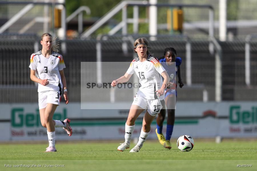 Stadion am Schönbusch, Aschaffenburg, 08.06.2024, sport, action, DFB, Fussball, Juniorinnen, Womens U16, Länderspiel, GER, USA, Deutschland - Bild-ID: 2415199